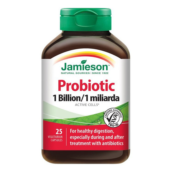 Jamieson Probiotic 1 miliarda 5 kmeňových baktérii 25 kapsúl