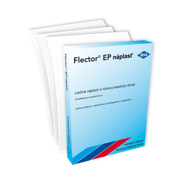 Flector EP náplasť proti bolesti a zápalom 2ks