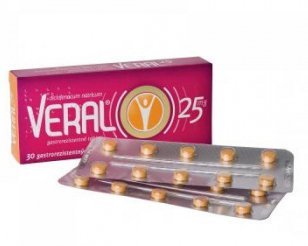 E-shop VERAL 25 mg na bolesť a zápal 30 tabliet