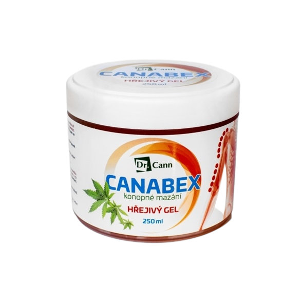 Dr.Cann CANABEX konopné mazanie hrejivý gél na svaly a kĺby 250 ml