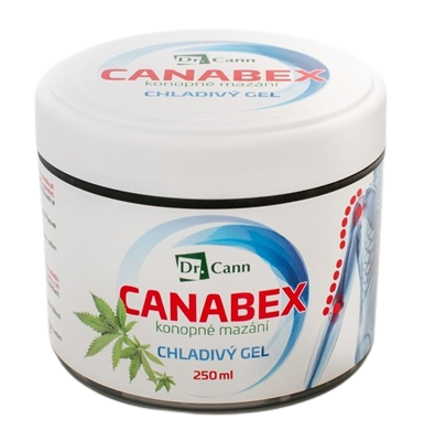 E-shop Dr.Cann CANABEX konopné mazanie chladivý gél na svaly a kĺby 250 ml