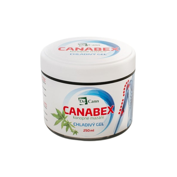 Dr.Cann CANABEX konopné mazanie chladivý gél na svaly a kĺby 250 ml