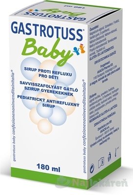 E-shop GASTROTUSS Baby antirefluxný sirup 180ml