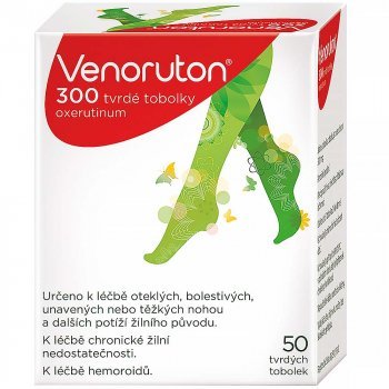 E-shop Venoruton 300 mg proti bolesti a opuchom 50 cps