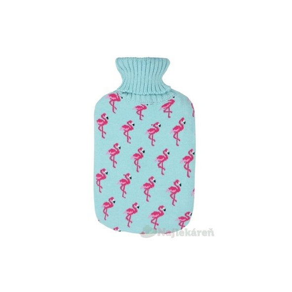 DEPAN Termofor ohrievacia fľaša s pleteným obalom PLAMENIAK 1 ks