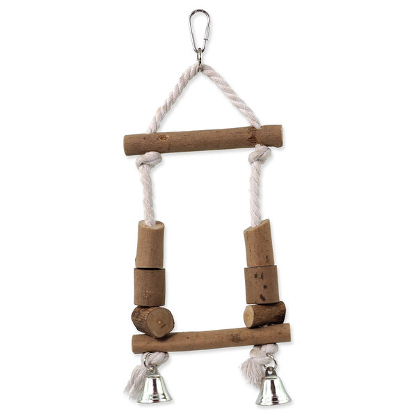 Hračka Epic Pet hojdačka drevená s lanom 32cm