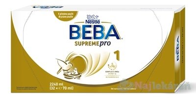 E-shop BEBA SUPREME pro 1 (od narodenia), 32x70 ml , tekutá mliečna výživa