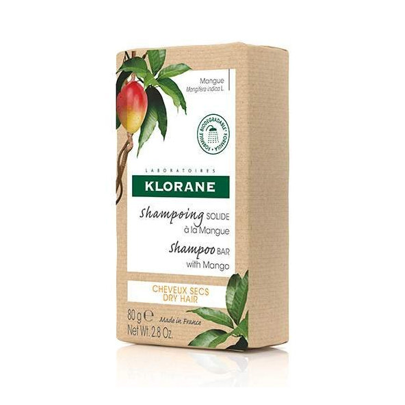 KLORANE Tuhý šampon s mangom 80g