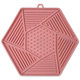 Podložka lízacia Epic Pet Lick&Snack hexagon svetlo ružový 17x15cm