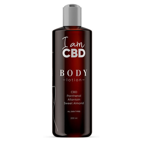 I am CBD telové mlieko s CBD a panthenolom 200ml