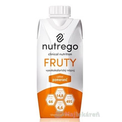 Nutrego FRUTY s príchuťou pomaranč, 12x330ml