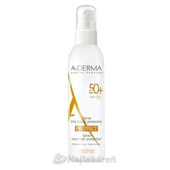 A-DERMA PROTECT sprej SPF 50+ 200ml