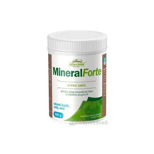 VITAR Veterinae Mineral Forte minerály pre psov a mačky 500g