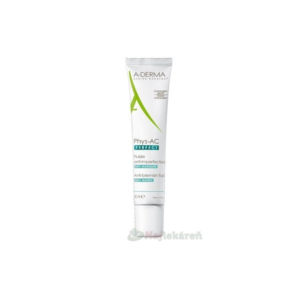 A-DERMA PHYS-AC PERFECT fluid proti nedokonalostiam pleti 40ml