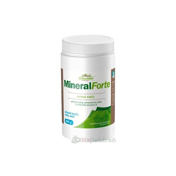 VITAR Veterinae Mineral Forte minerály pre psov a mačky 800g