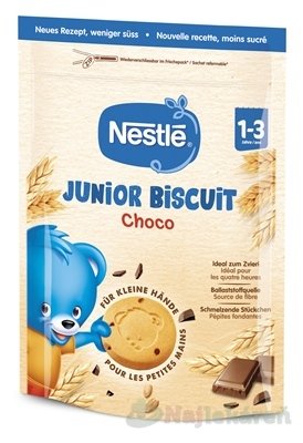 E-shop Nestlé JUNIOR Čokoládové sušienky, 150g