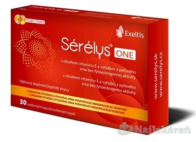 E-shop Sérélys ONE pre menopauzálny komfort, 30cps