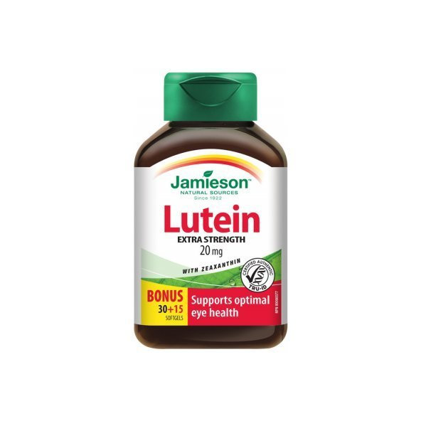 Jamieson Lutein 20mg 30+15cps