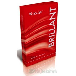 MAXIS BRILLANT LÝTKOVÉ PANČUCHY veľkosť 4,krátke, so špicou, bronz 1pár