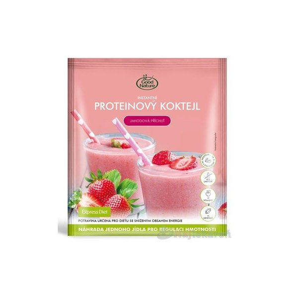 EXPRESS DIET PROTEINOVÝ KOKTEIL jahoda, 60g