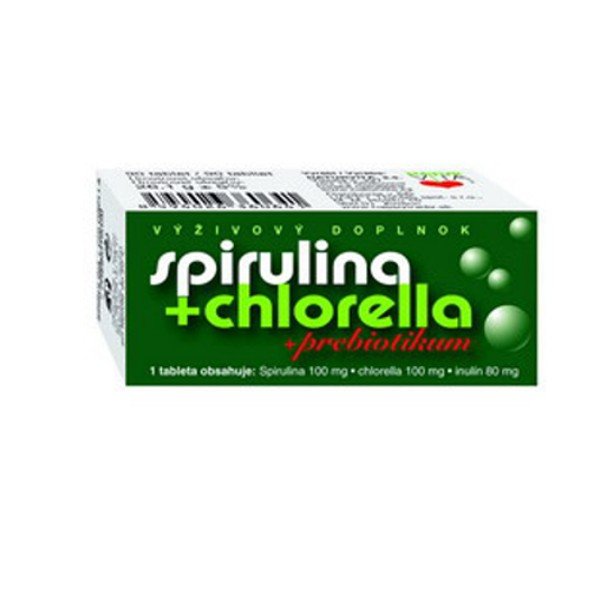 E-shop SPIRULÍNA+chlorella+ prebiotikum 90 TBL
