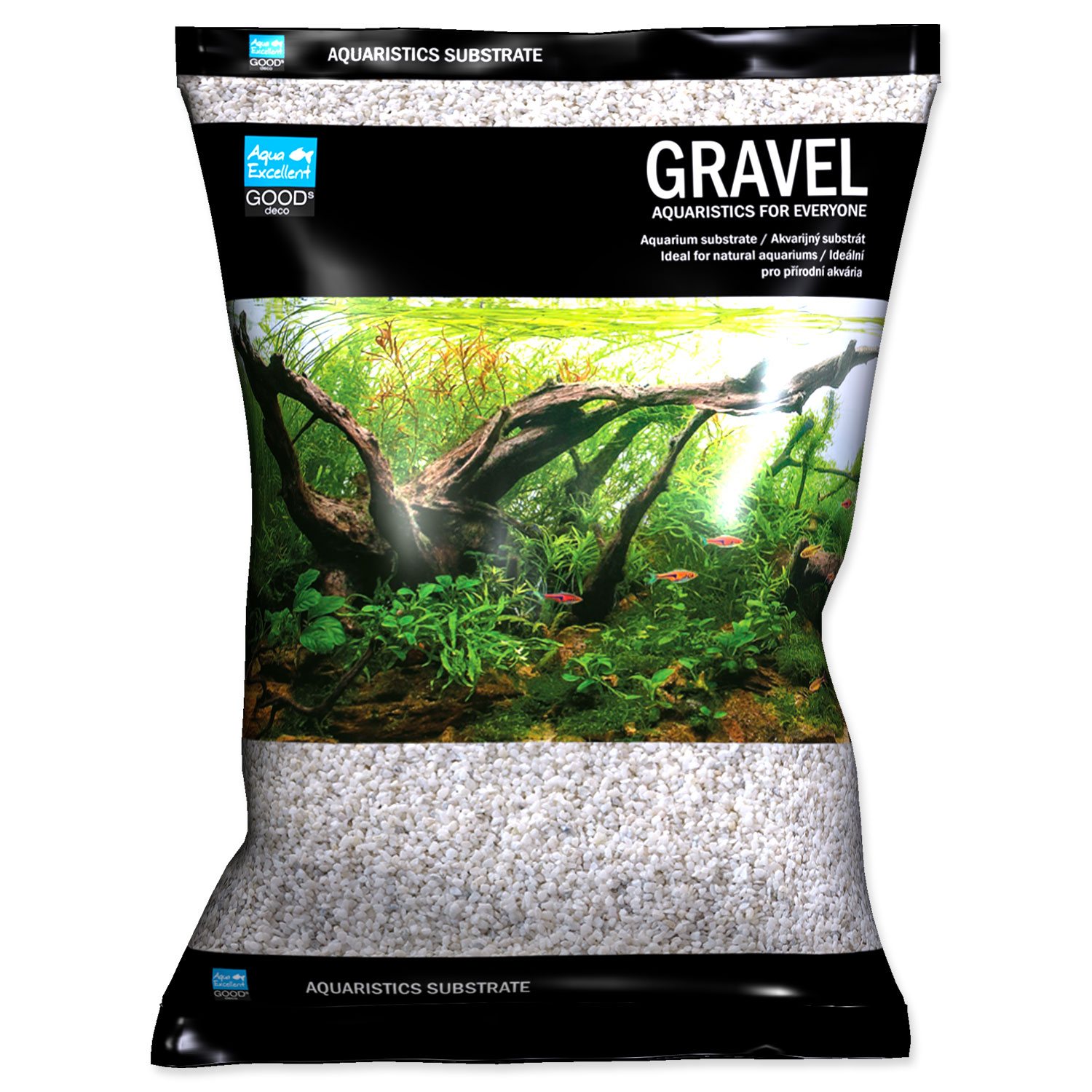 Aqua Excellent piesok bielý 1,6-2,2 mm 3 kg