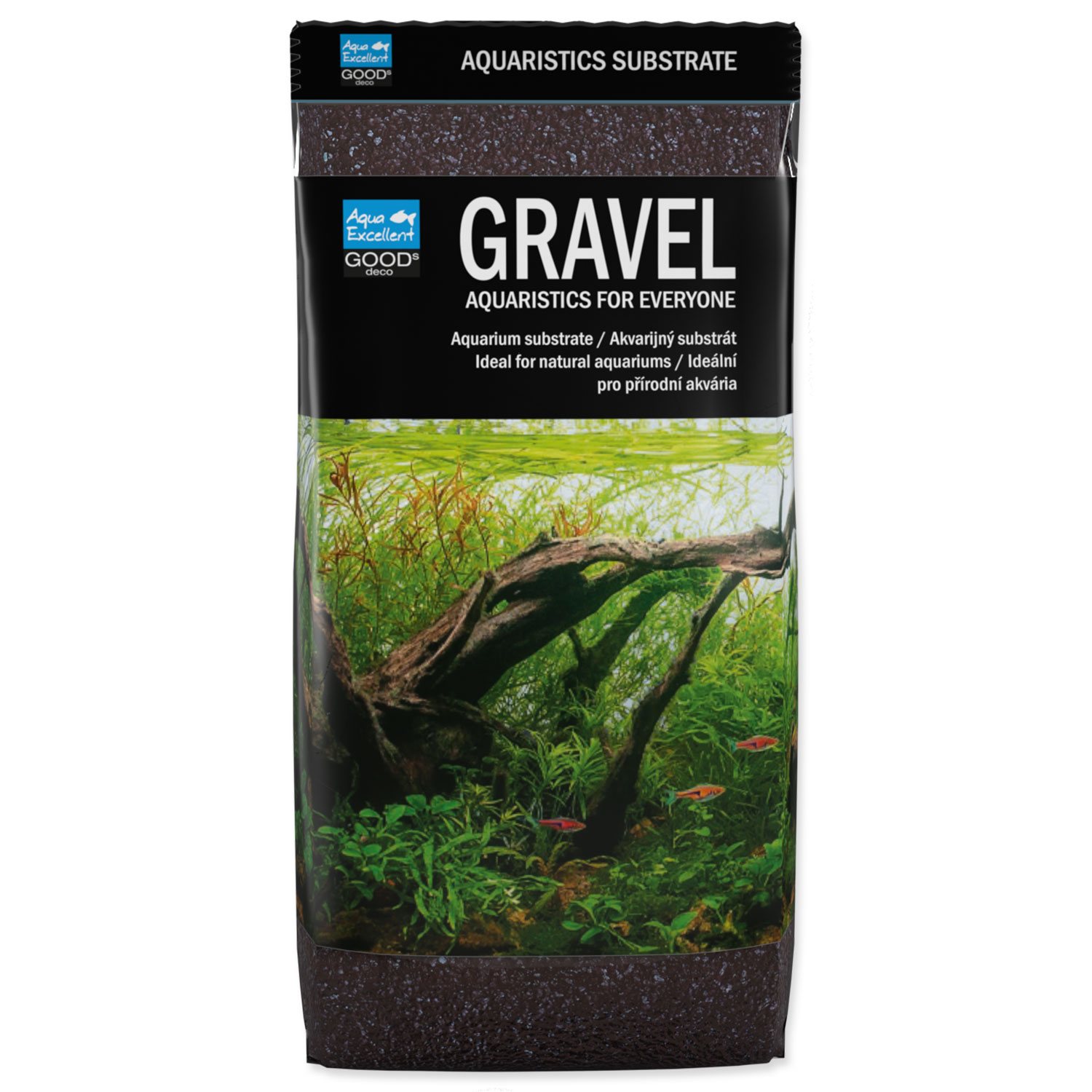 Piesok Aqua Excellent hnedá 1,6-2,2mm 1kg