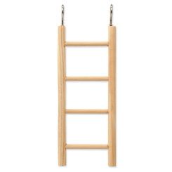 Hračka Bird Jewel rebrík drevený 4 priečky 19,5x7cm