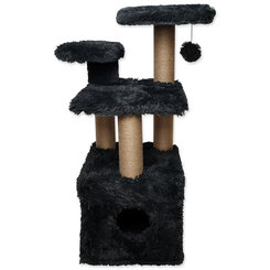 Škrabadlo/Odpočívadlo MC Amsterdam čierne 100x52x67cm