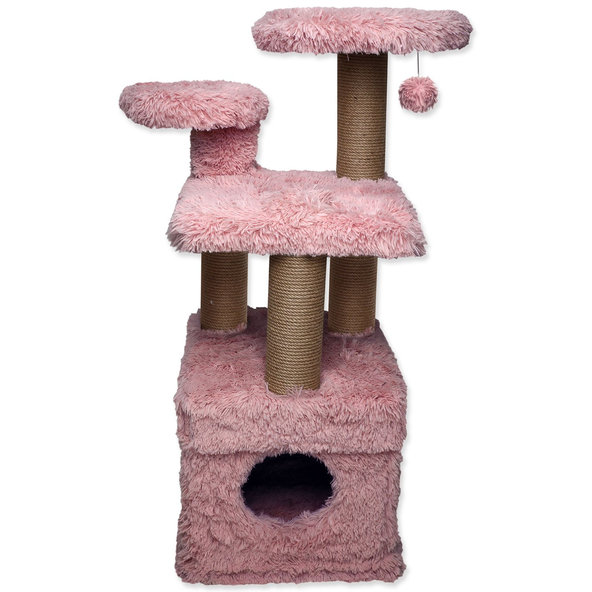 Škrabadlo/Odpočívadlo MC Amsterdam ružové 100x52x67cm