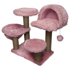 Škrabadlo/Odpočívadlo MC Milano růžové 75x65x108cm