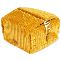 Kukaňa Magic Cat Stripe horčicová 40x36cm