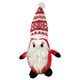 Hračka Dog Fantasy Winter Tale Santa s čapicou, pískací 40cm