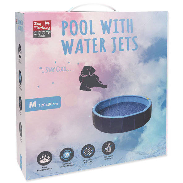 Bazénik Dog Fantasy s vodnými tryskami 120x30m