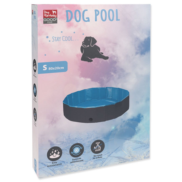 Bazén Dog Fantasy gulatý 80x20cm