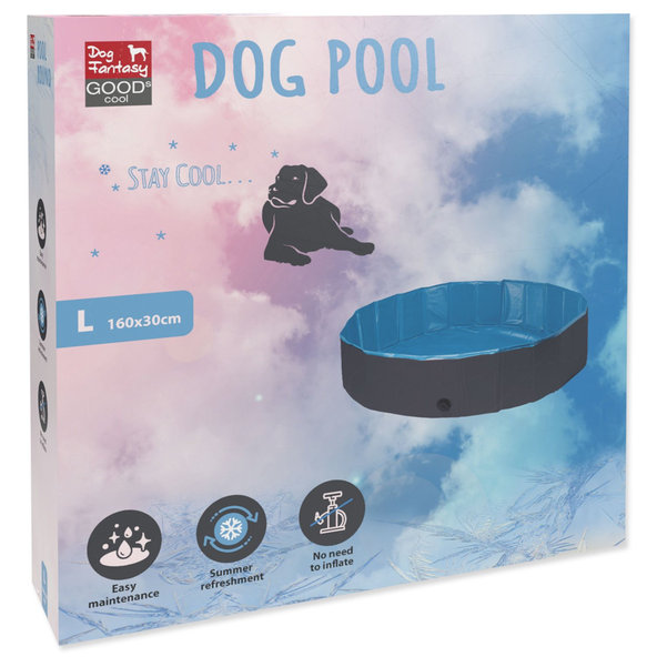 Bazén Dog Fantasy gulatý 160x30cm