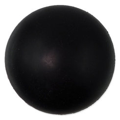 Hračka Dog Fantasy lopta tvrdá čierna 7cm
