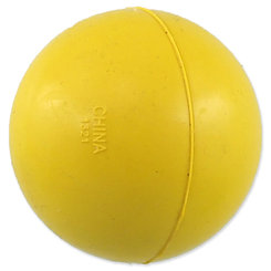 Hračka Dog Fantasy lopta tvrdá žltá 5cm