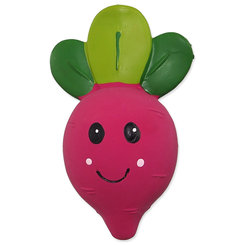 Hračka Dog Fantasy Latex zelenina repa so zvukom 14cm