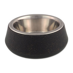 Miska Dog Fantasy nerez EcoStyle šedá 14cm, 480ml