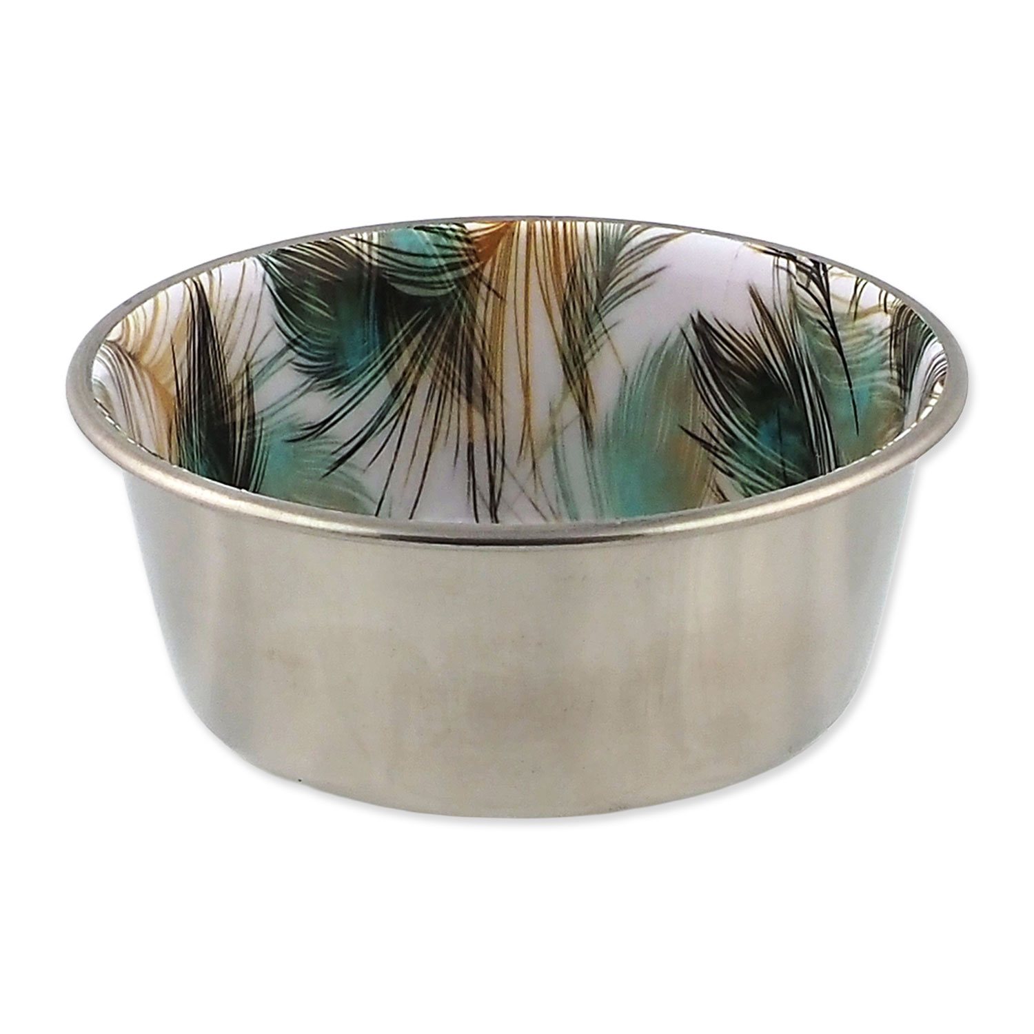 Miska Dog Fantasy nerez so vzorom vo vnútri 11cm, 300ml