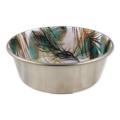 Miska Dog Fantasy nerez so vzorom vo vnútri 13cm, 480ml