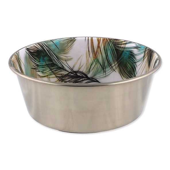 Miska Dog Fantasy nerez so vzorom vo vnútri 16cm, 1000ml