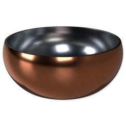 Miska Dog Fantasy s dvojitou stenou rosegold 12cm, 376ml