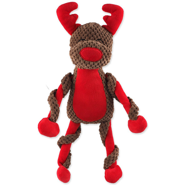 Hračka Dog Fantasy Winter Tale sob plyš pískacia 40cm