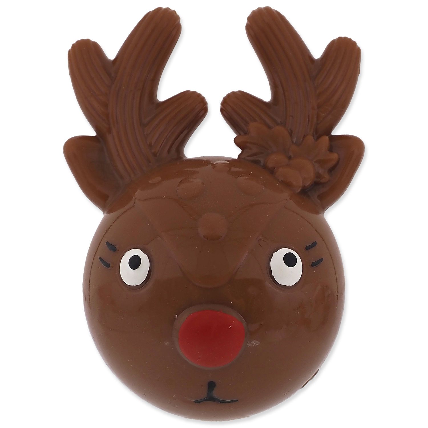 Hračka Dog Fantasy Winter Tale TPR sob 13cm & paroh 18cm