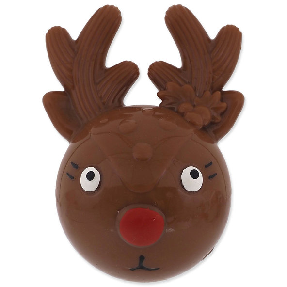 Hračka Dog Fantasy Winter Tale TPR sob 13cm & paroh 18cm