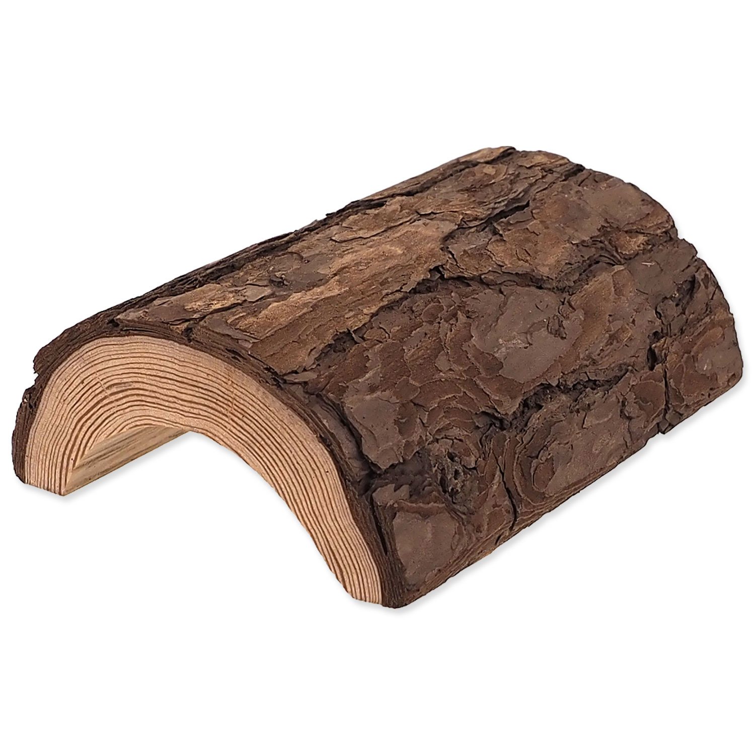 Úkryt Small Animals Natural drevený 15cm