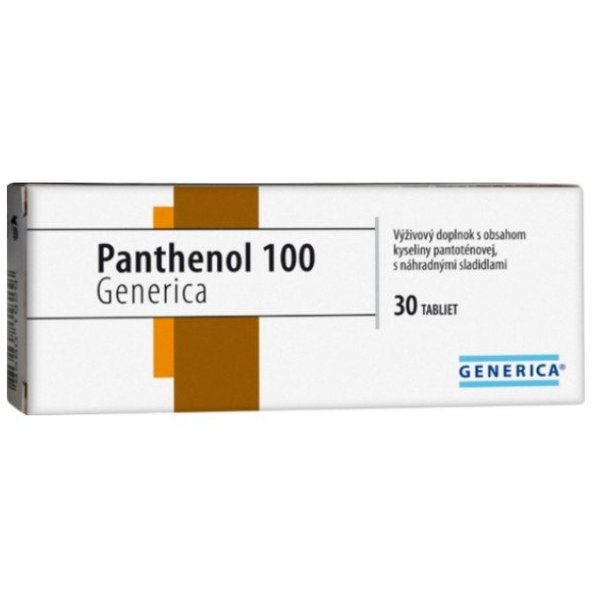 Generica Panthenol 100mg 30tbl