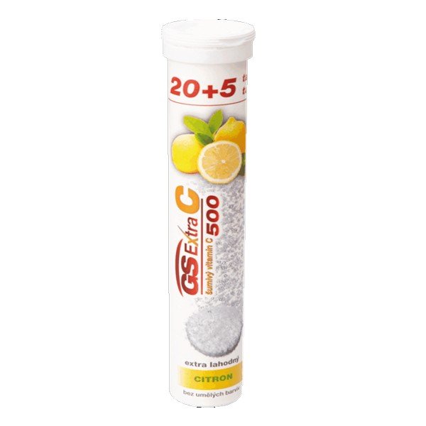 E-shop GS Extra C 500 mg šumivý citón 25 tbl